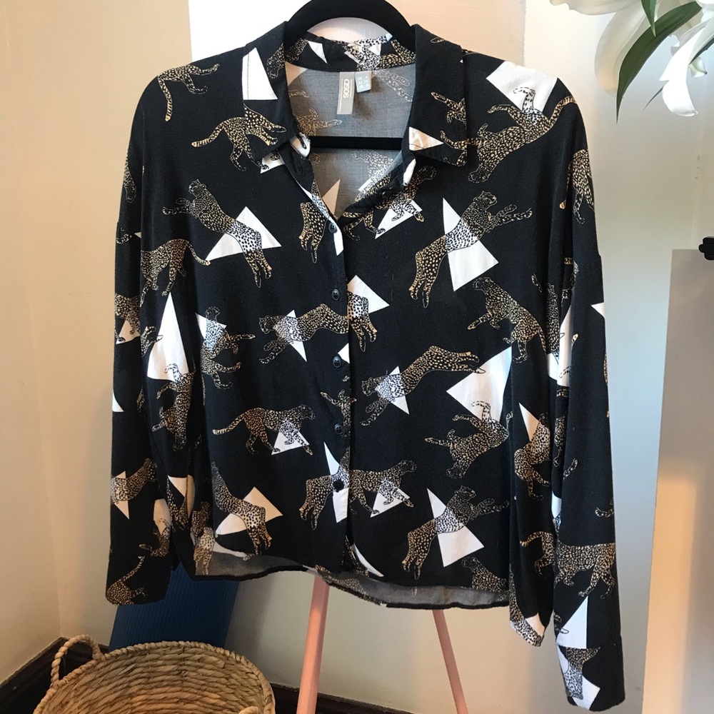 ASOS Tiger Button Up shirt